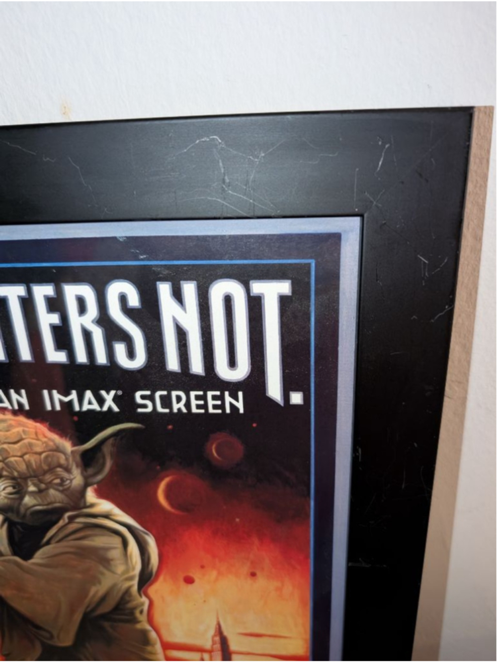 AllPosters Star Wars Yoda Wall Art One Size Black Red 12 x 17 - Picture 3 of 3
